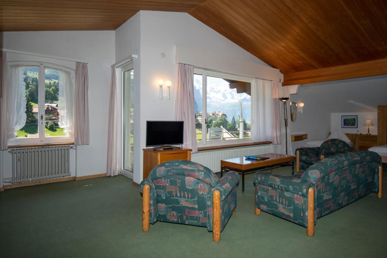 Hotel Berghaus Wengen Ngoại thất bức ảnh